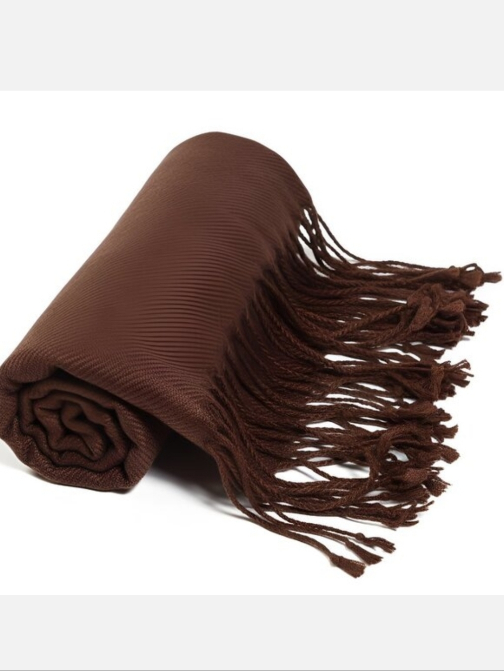 Oussum Large Silky Viscose Scarf - Picture 5 of 6